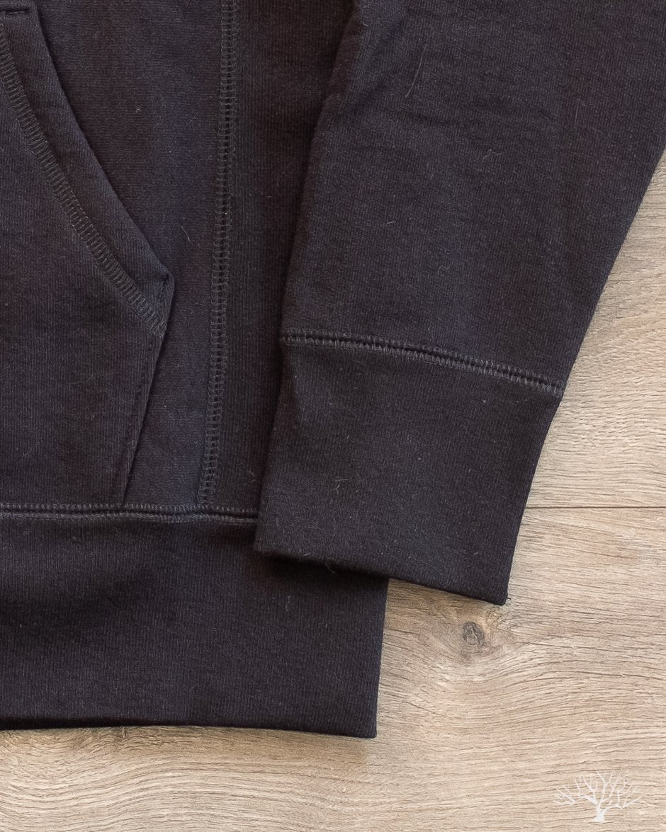 Heavyweight Zip Hoody - Black