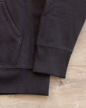Heavyweight Zip Hoody - Black