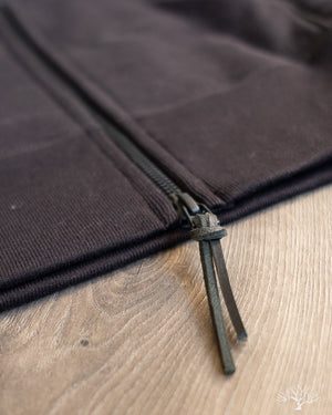 Heavyweight Zip Hoody - Black