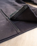 Heavyweight Zip Hoody - Black