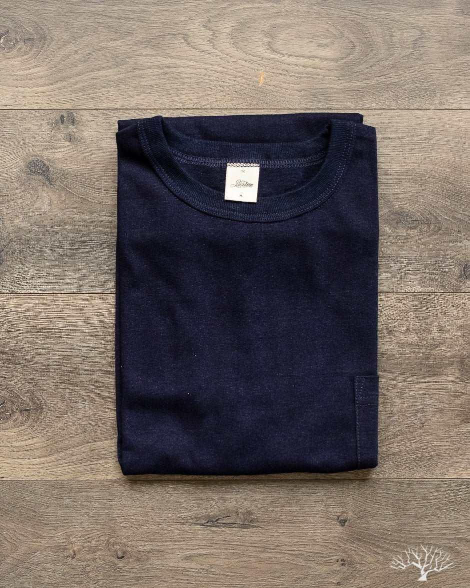 Heavyweight Pocket Tee - Indigo