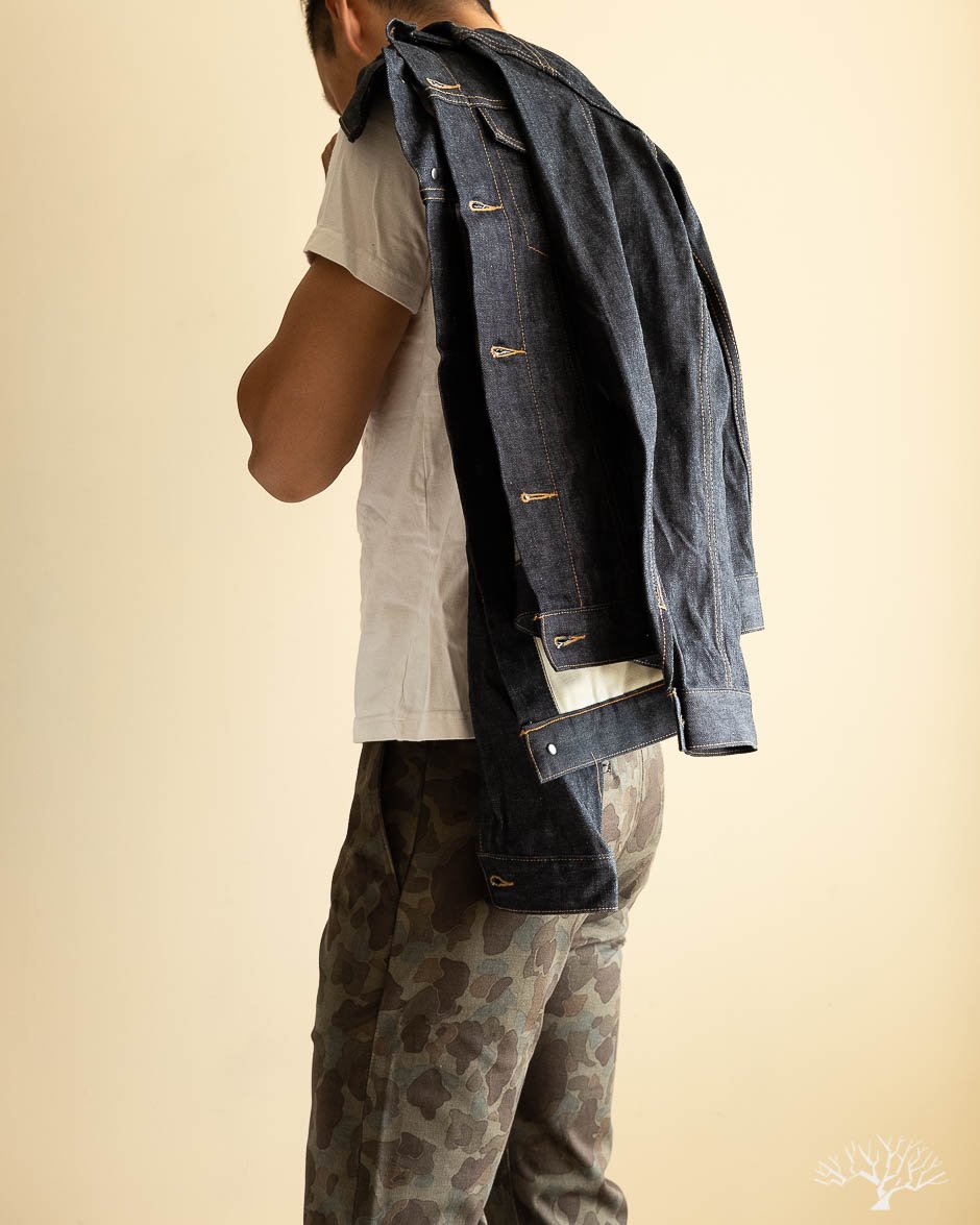 DJ-101x - Lightweight Type 3s Denim Jacket - Indigo