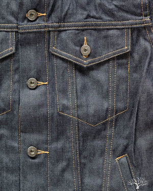 DJ-101x - Lightweight Type 3s Denim Jacket - Indigo