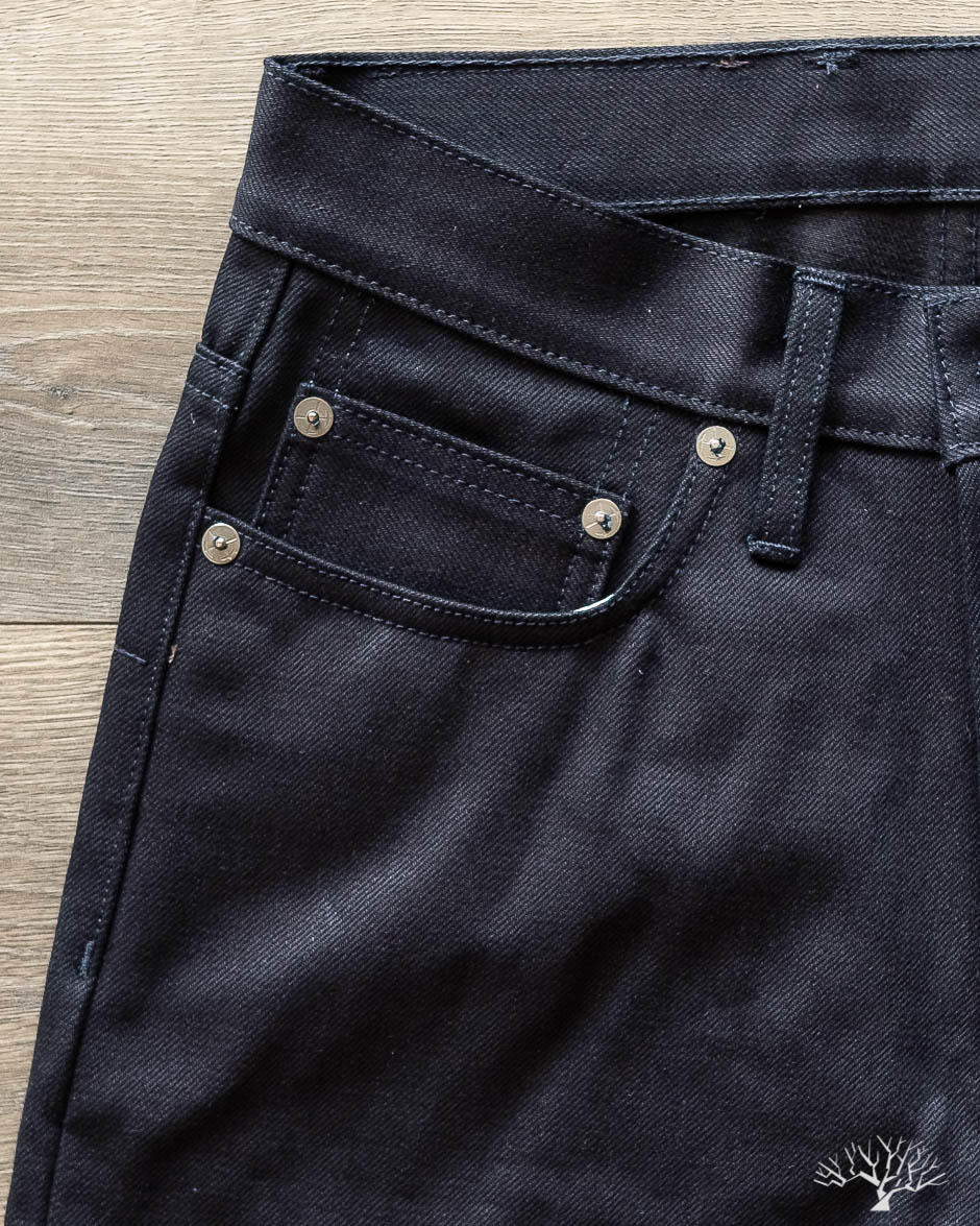 NT-120x Narrow Tapered Shadow Selvedge Denim
