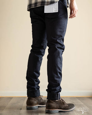 NT-120x Narrow Tapered Shadow Selvedge Denim
