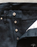 NT-220x Narrow Tapered Double Black Selvedge Denim