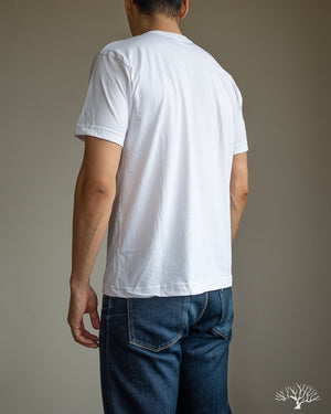 Pima Cotton Pocket Tee - White