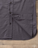 3sixteen - Tencel Blend Baseball Shirt - Smoke