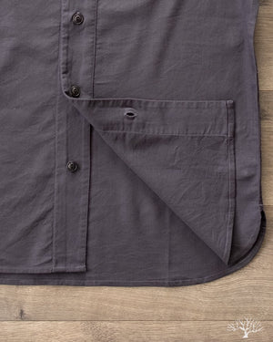 3sixteen - Tencel Blend Baseball Shirt - Smoke