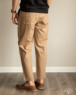 3sixteen Tencel Blend Drawstring Pant - Sand