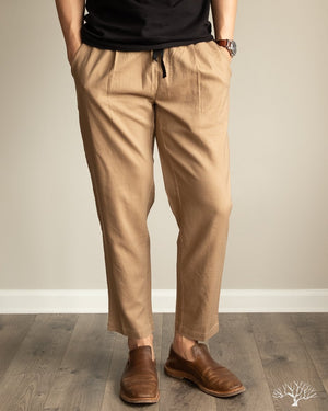 3sixteen Tencel Blend Drawstring Pant - Sand