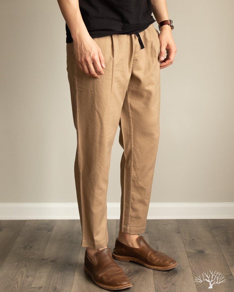 3sixteen Tencel Blend Drawstring Pant - Sand