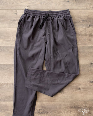 3sixteen Tencel Blend Drawstring Pant - Smoke