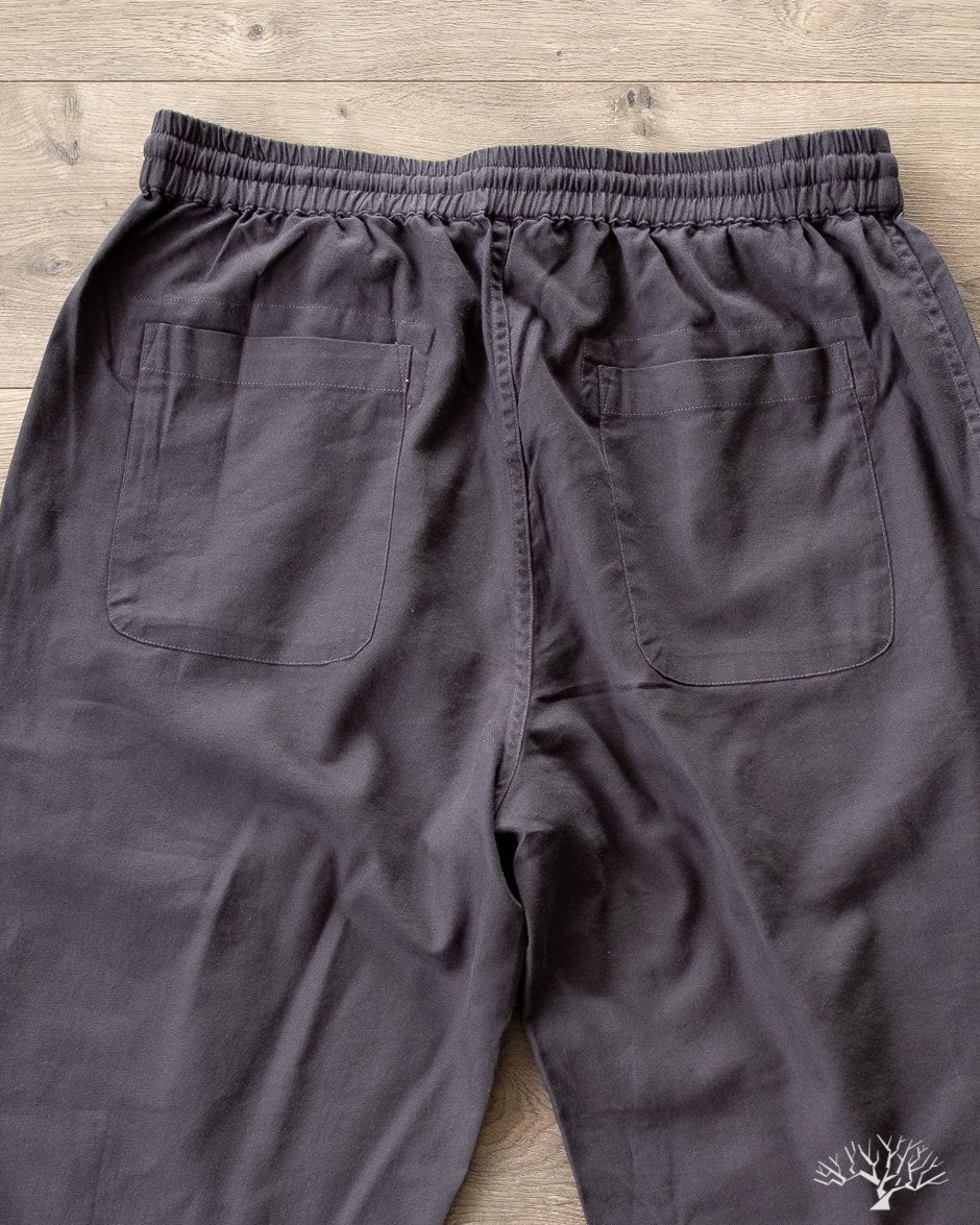 3sixteen Tencel Blend Drawstring Pant - Smoke