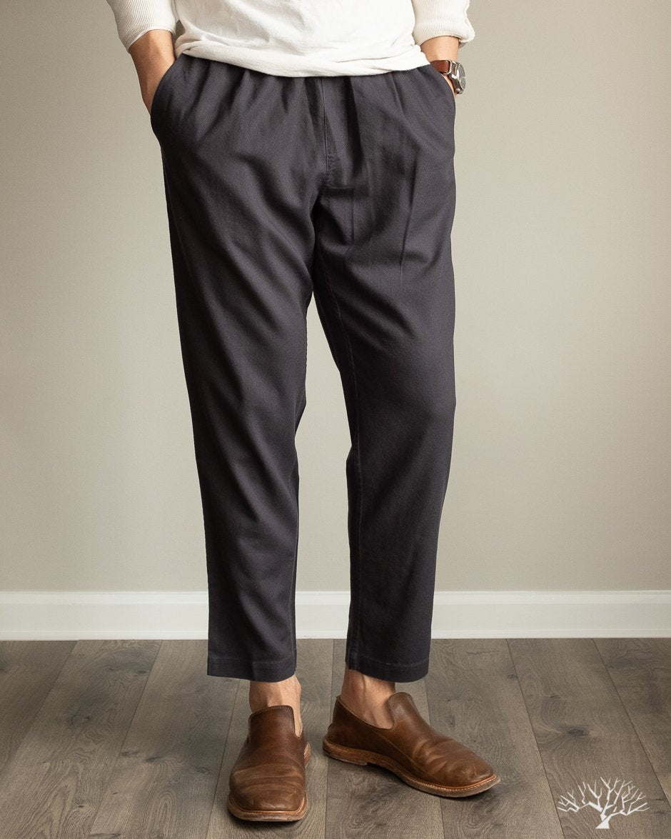 3sixteen Tencel Blend Drawstring Pant - Smoke