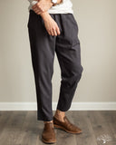 3sixteen Tencel Blend Drawstring Pant - Smoke