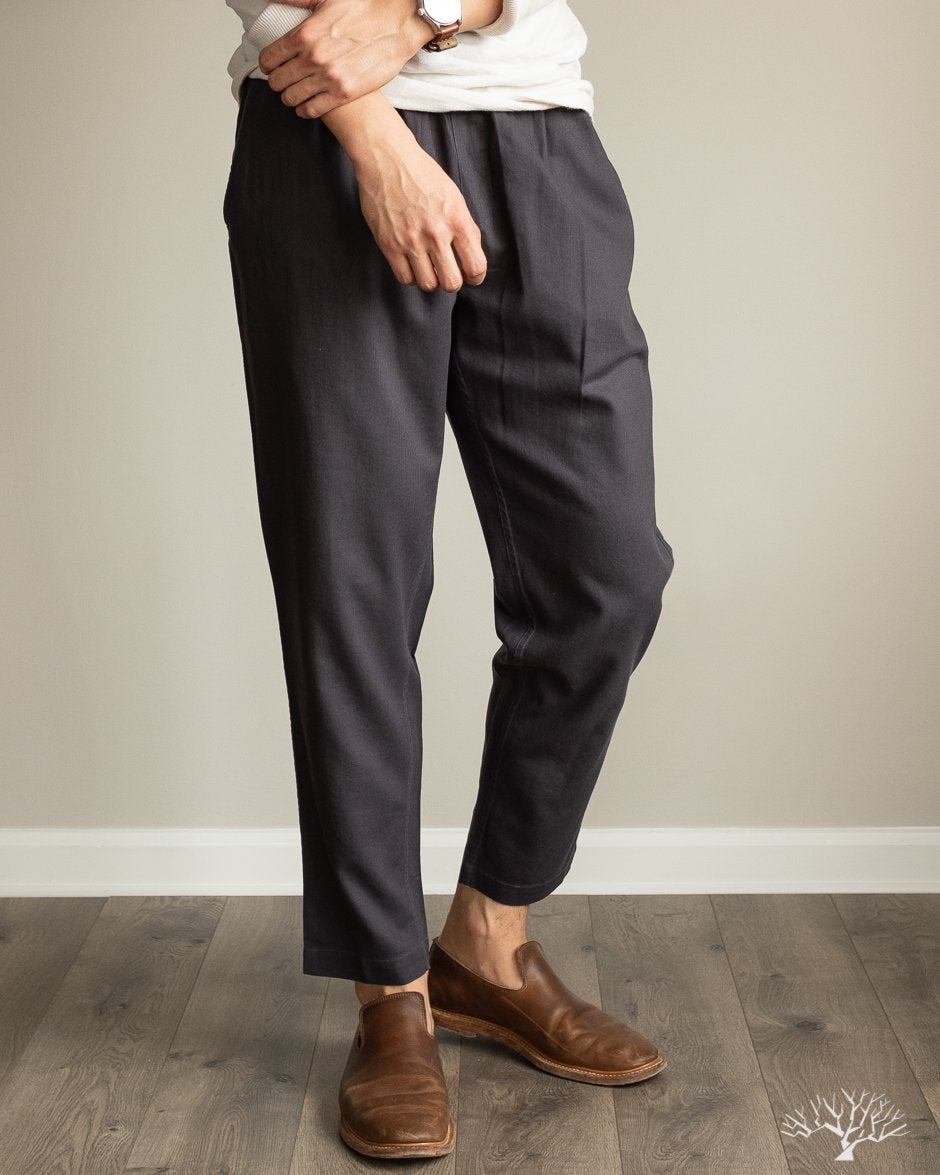 3sixteen Tencel Blend Drawstring Pant - Smoke