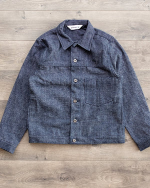 Type 1s Denim Jacket - Indigo/White