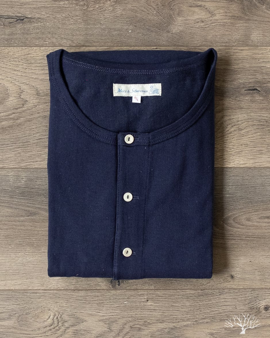 Merz 206 Henley - Ink Blue