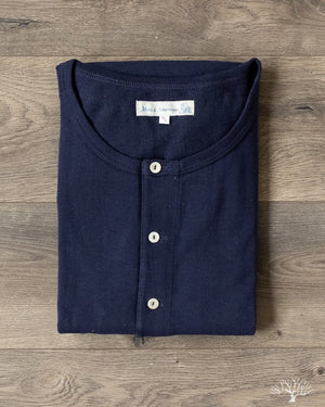 Merz 206 Henley - Ink Blue