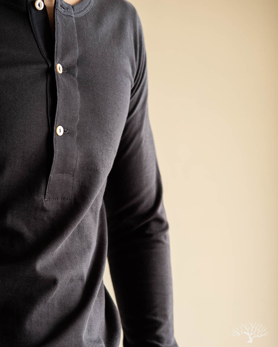 Merz 206 Henley - Charcoal