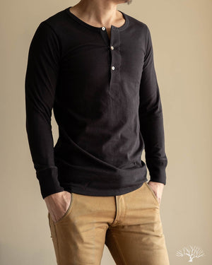 Merz 206 Henley - Charcoal