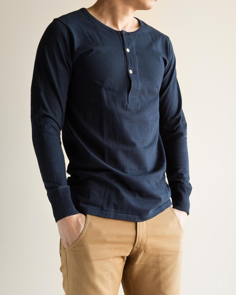 Merz B. Schwanen Ink Blue 206 Henley