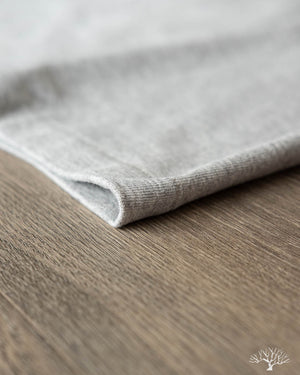 207 Short Sleeve Henley - Grey Melange