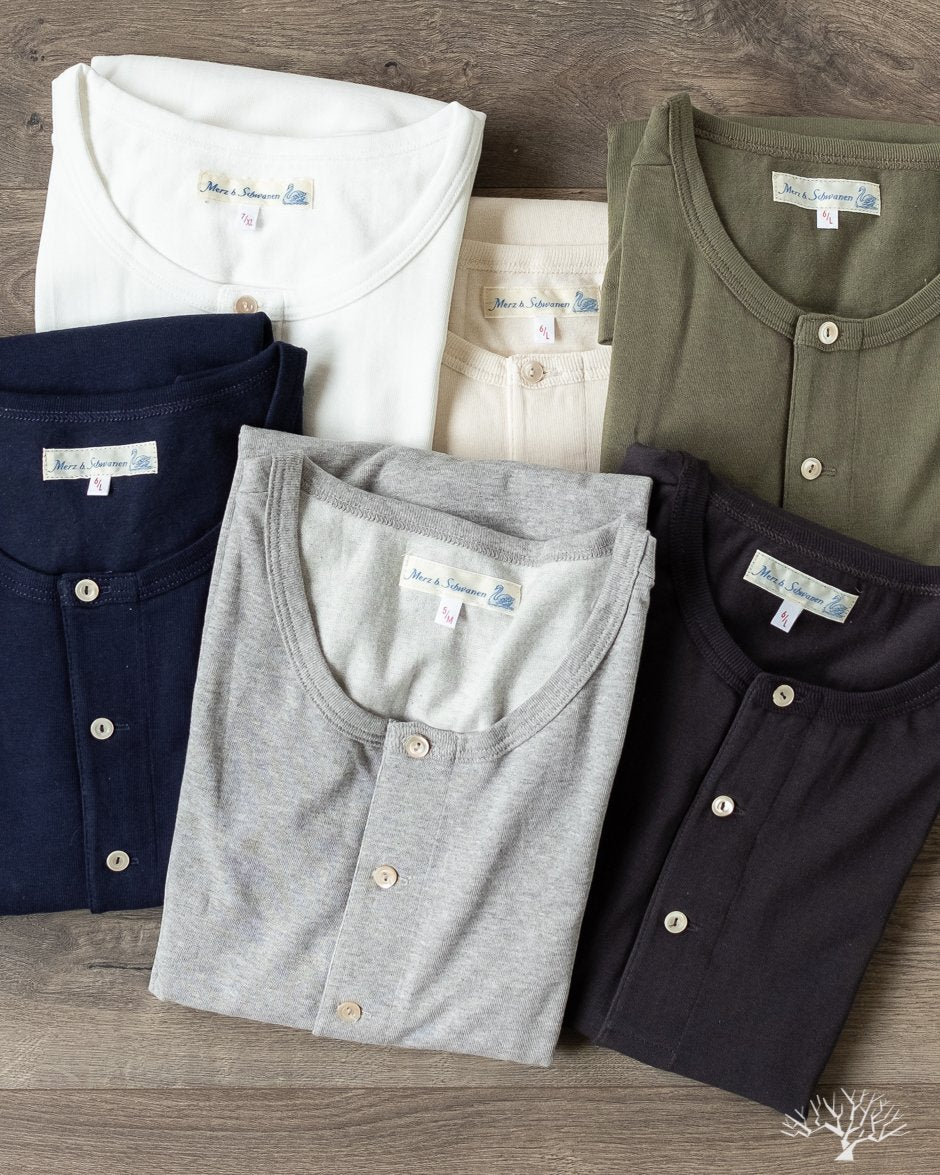 Merz 206 Henley Core Colors