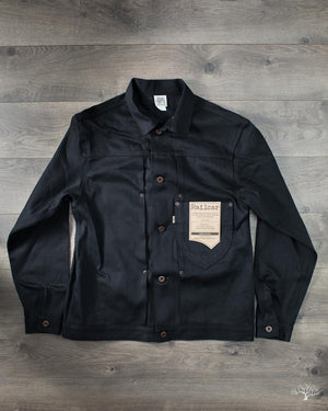 Black Selvedge Denim Explorer Jacket