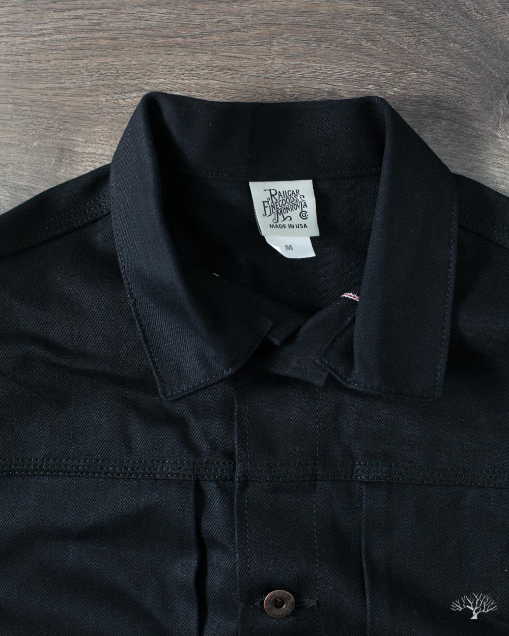 Black Selvedge Denim Explorer Jacket