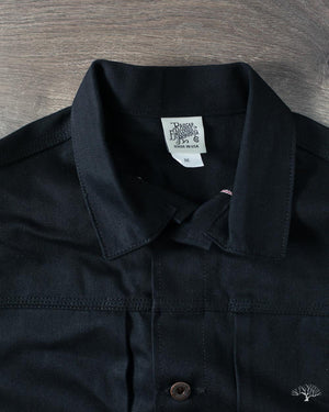 Black Selvedge Denim Explorer Jacket