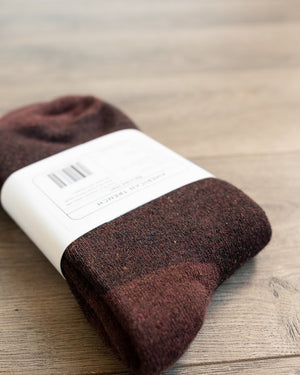 American Trench Recycled Marl Socks Mocha
