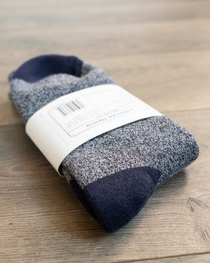 American Trench Recycled Marl Socks Navy