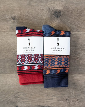 American Trench Rio Grande Serape Socks Two-Pack