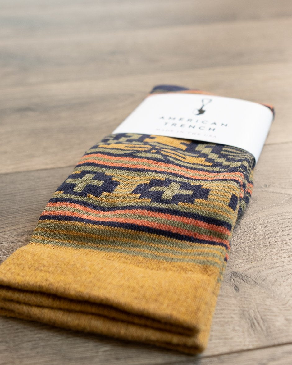American Trench Southwest Diamond Socks Two-Pack