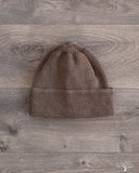 Cableami Linen Waffle Watch Cap - Army Brown