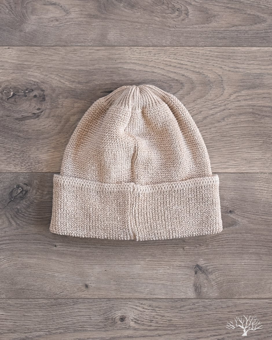 Cableami Linen Waffle Watch Cap - Natural