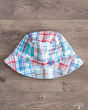 Cableami Madras Patchwork Bucket Hat