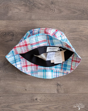 Cableami Madras Patchwork Bucket Hat