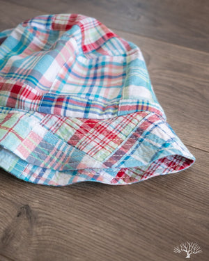 Cableami Madras Patchwork Bucket Hat