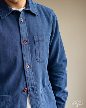 Corridor Duck Dyed Indigo Overshirt