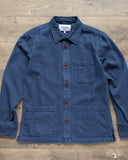 Corridor Duck Dyed Indigo Overshirt