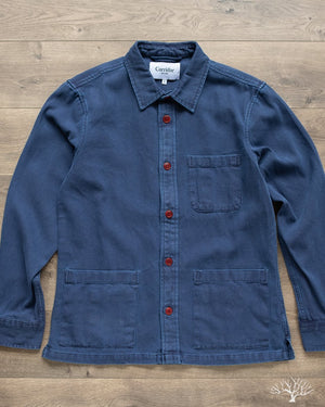 Corridor Duck Dyed Indigo Overshirt