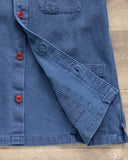 Corridor Duck Dyed Indigo Overshirt