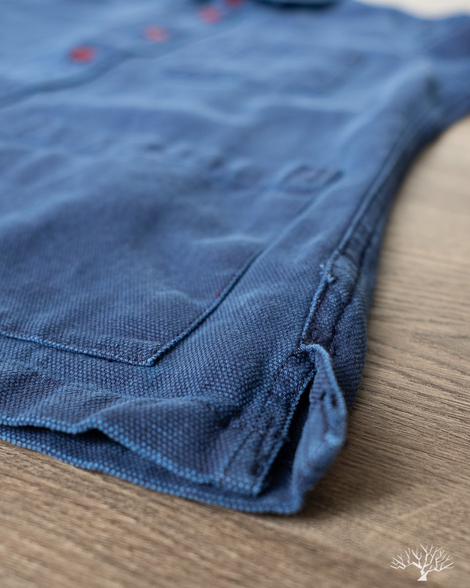 Corridor Duck Dyed Indigo Overshirt