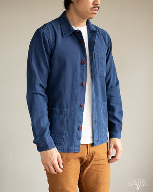 Corridor Duck Dyed Indigo Overshirt