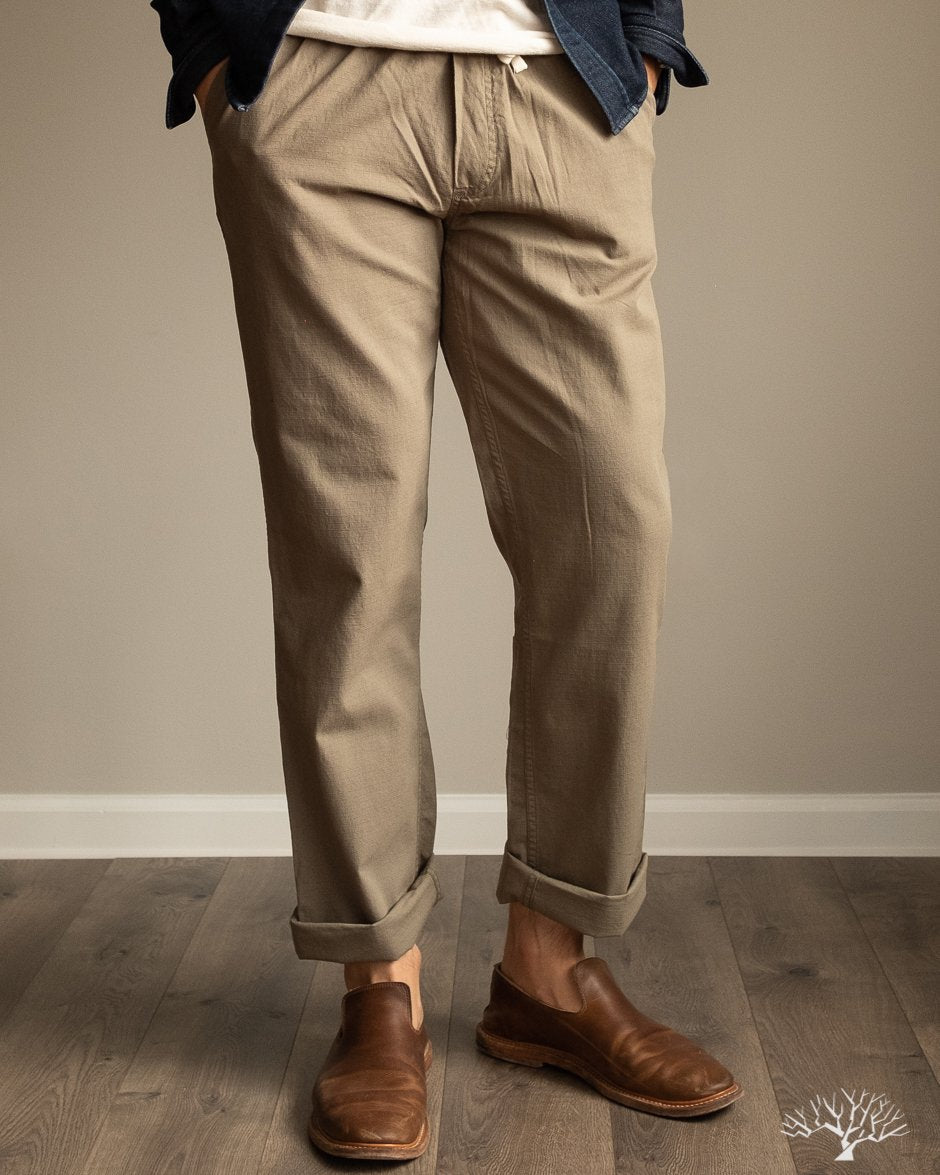 Corridor Ripstop Drawstring Trousers - Olive