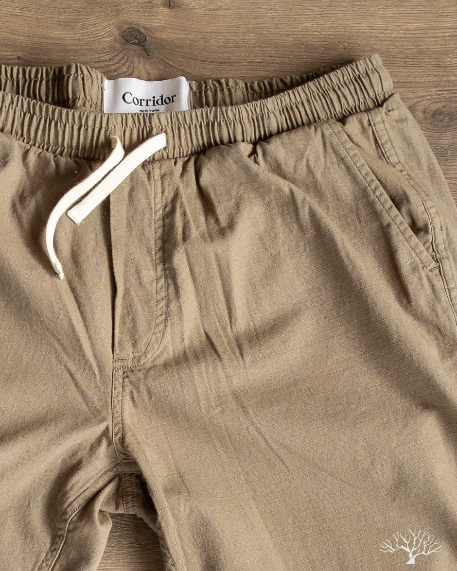 Corridor Ripstop Drawstring Trousers - Olive