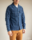 Corridor Washed Indigo Check Work Shirt